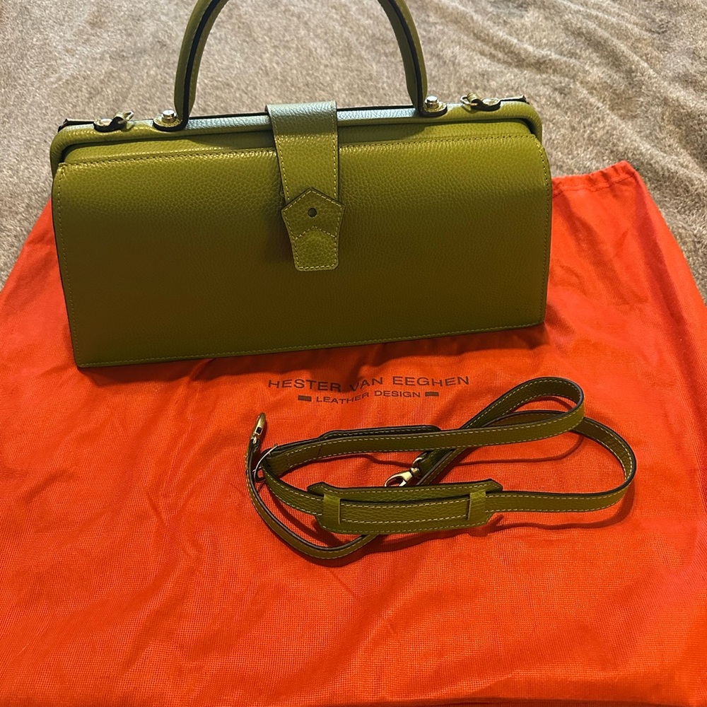 Hester Van Eeghen Wide Green Bag